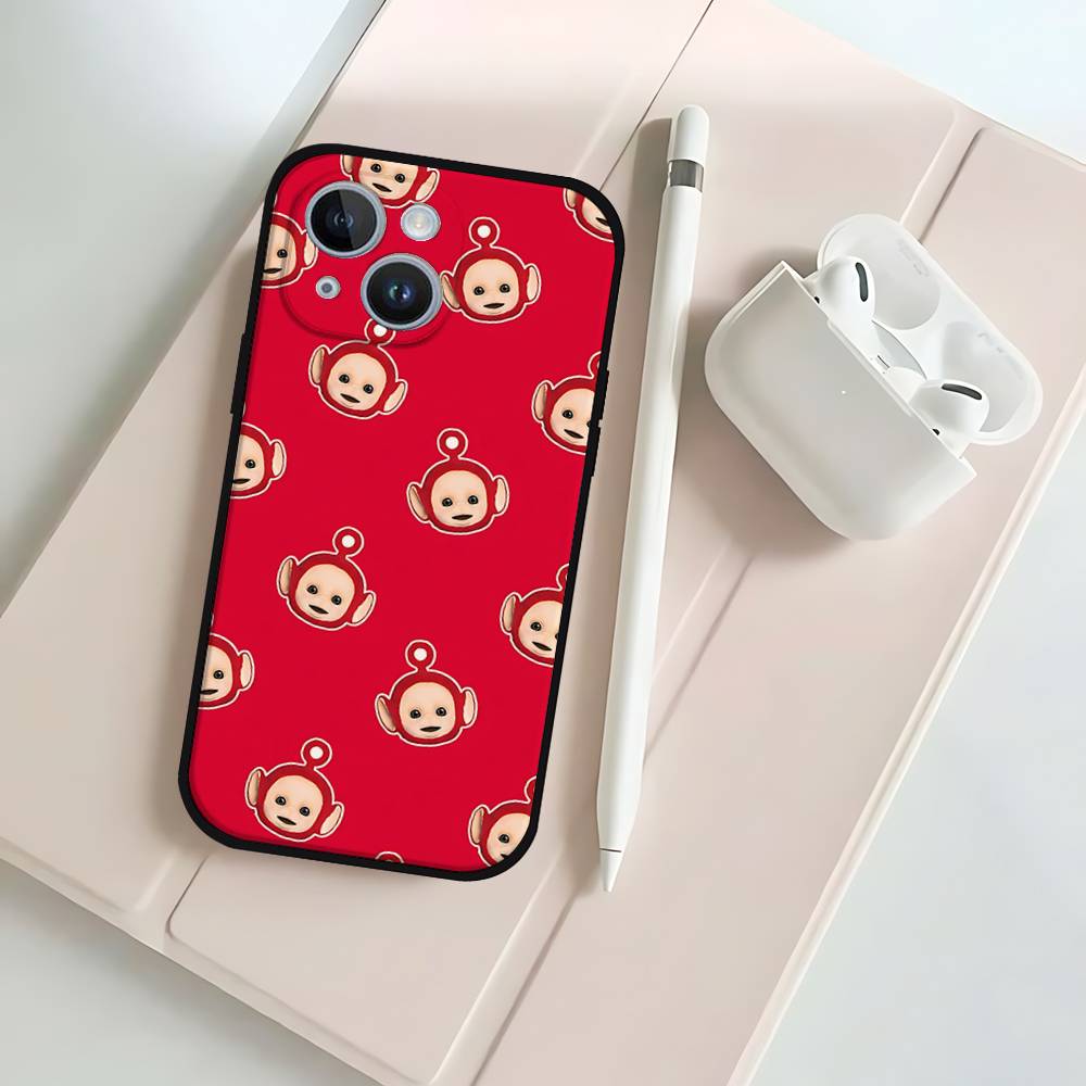 

Cute T-teletubbies-Es Phone Case Black Phone Case For IPhone 16/15/13/14 Pro Max/ 11Plus/X/Xr/Xs Max/12mini iphone15