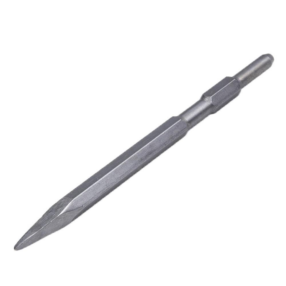 Chrome Steel Point Chisel Pointed Chisel Chisel Bit Durable Hex Electric Pick  Concrete Processing