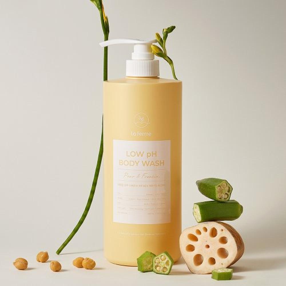 

La Ferme Low Ph Body Wash Fair Freesia 1000ml + 6 Types Of Sachet Free Gift NONE