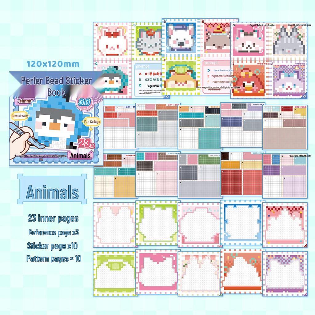Xin Mo Animal Cartoon Magnetic Drawing Board Toy