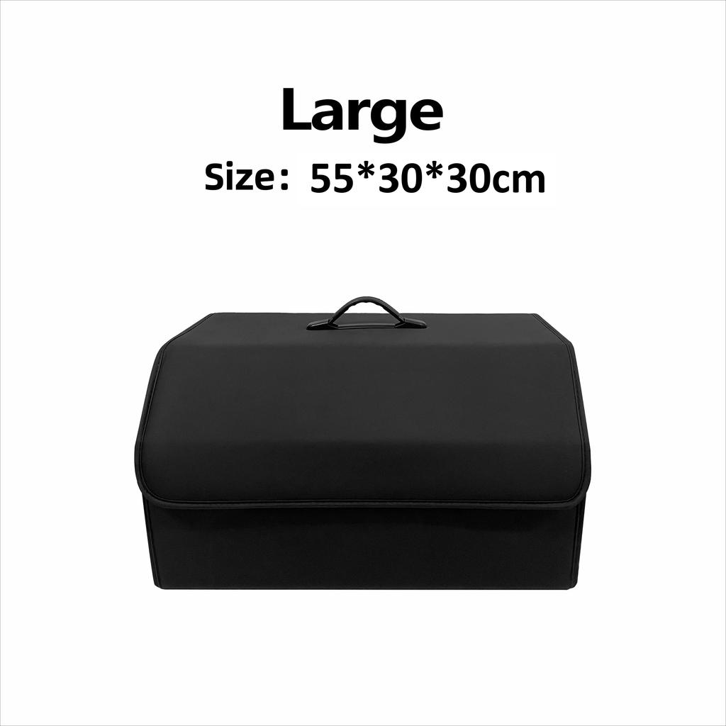 Storage Box PU Leather Multipurpose Collapsible Car Trunk Storage Organizer Car Trunk Organizer Stowing Tidying Auto Accessories