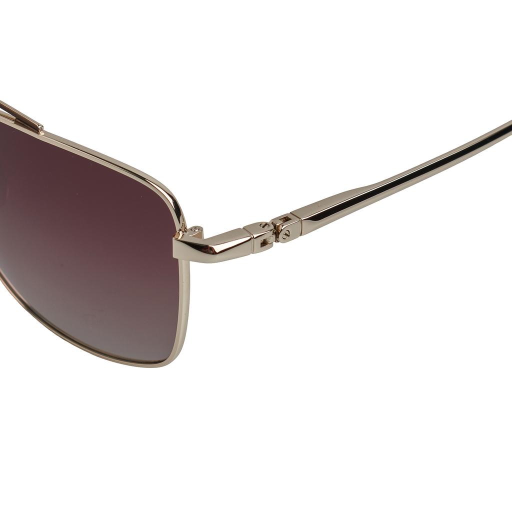 Gafas de Sol Cuadradas Polarizadas de Metal FI40006 para Hombre