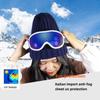 Unisex Skibrille Doppelschichtig UV400 Antibeschlag Große Skimaske Brille Skifahren Schnee Männer Frauen Snowboardbrille