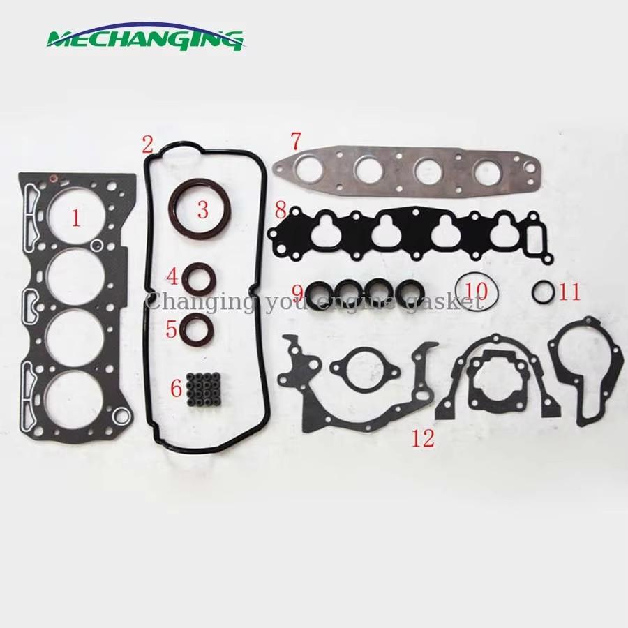 For SUZUKI JIMNY SWIFT WAGONR+ CARRY G16KV G13BB G16B Engine Rebuilding Kits Full Set Automotive Engine Parts Gasket 11402-61870