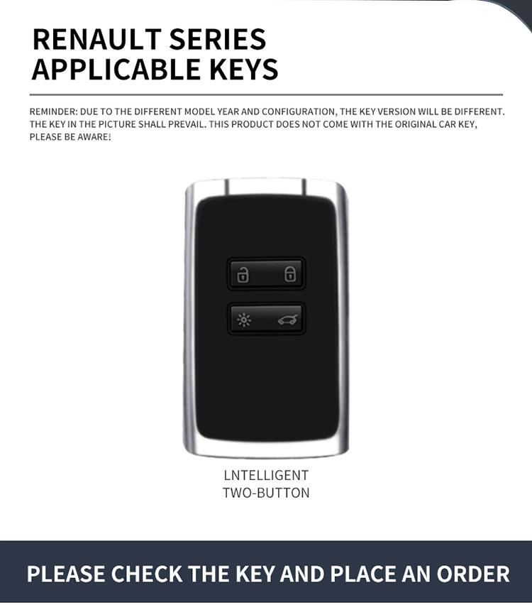 New Zinc Alloy Leather Car Key Case Cover Shell For Alpine A290 GTS A110 Espace Austral Duster Lodgy Spring Koleos Captur Kadjar