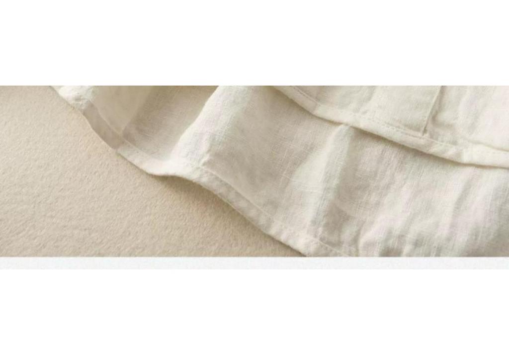 Women’s High-End Artistic Retro Cotton and Linen Loose Top – New Spring 2026 Collection