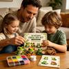 Bead Making Kit 4-Piece 3D Frog Making Toys 3D Animal Decor With Instructions For Kids Boys Girls Beginners Birthday Party