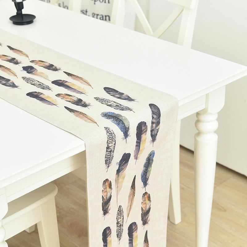 Modern Simple Thick Table Flag Nordic Coffee Table Tv Cabinet Dust -Proof Cover Cloth Table Runner Home Supplies