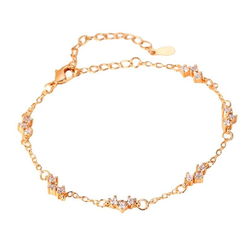 Взрывной в Douyin браслет Seiko с бриллиантовой звездой, браслет на руку с чувством дизайна в стиле Сен