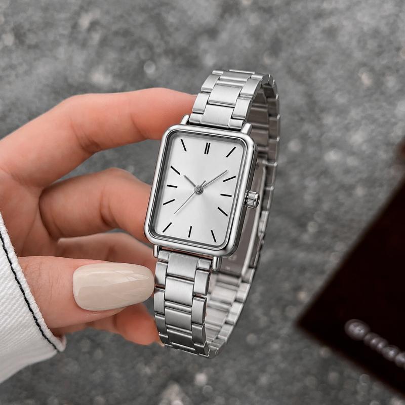 Y2K Simple Women's Watch Fashion Square Alloy Quartz Wristwatches for Woman Elegant Dress Ladies Jewelry Watch Gift Reloj Mujer