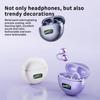 Słuchawki otwarte na ucho Słuchawki klipsowe Bezprzewodowe słuchawki Bluetooth z mikrofonem Bezpieczne Lekkie Wygodne Wodoodporne Szybkie ładowanie
