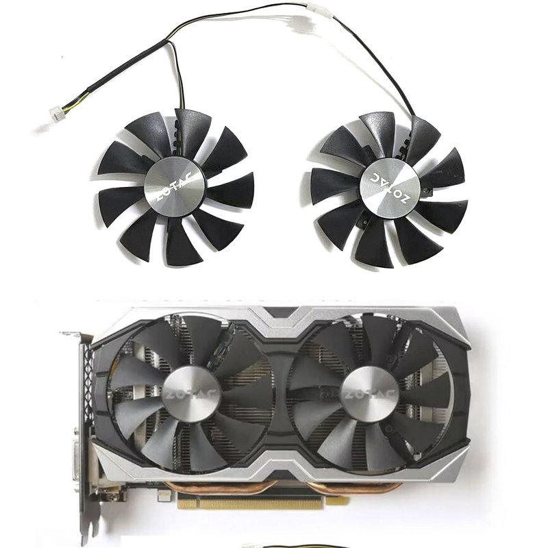 For ZOTAC GTX 1060 AMP GTX1070 1070 MINI graphics card cooling fan 85MM GA91S2H GFY09010E12SPA GTX1060 1070 GPU FAN