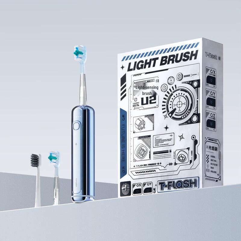 T-FLASH AiQi U2 Sonic Electric Toothbrush CN plug (adapter included)