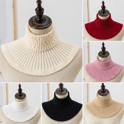 Sciarpa Collo Finto Asciugatura Rapida Ispessita Calda Sciarpa Collo Finto Invernale Decorativa Scaldacollo Caldo Stratificazione