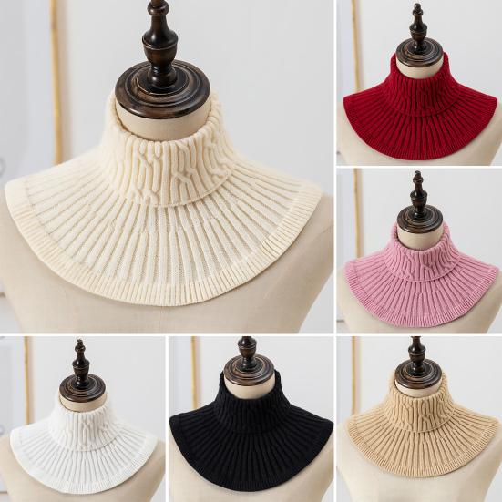 Fake Collar Scarf Quick-Drying Thickened Warm Fake Collar Scarf Winter Decorative Warm Neckwear Layering