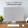 Funda Antipolvo para Ordenador de 21 Pulgadas/27 Pulgadas Cierre Elástico Protector Suave para Monitor Compatible Para iMac