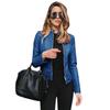 Autumn/Winter Women's Fashion PU Leather Suit Jacket