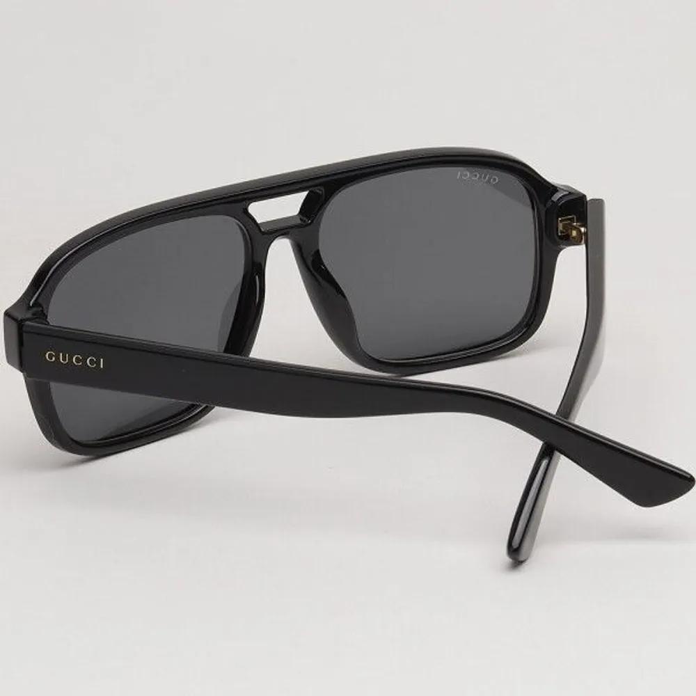 [Gucci] Sunglasses GG1342S 001 Black Double Bridge Fashion Men Women