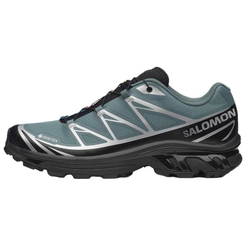 SALOMON XT 6 Cushioning Coverage Support Casual Running Shoes Unisex Green Sneakers 478615
