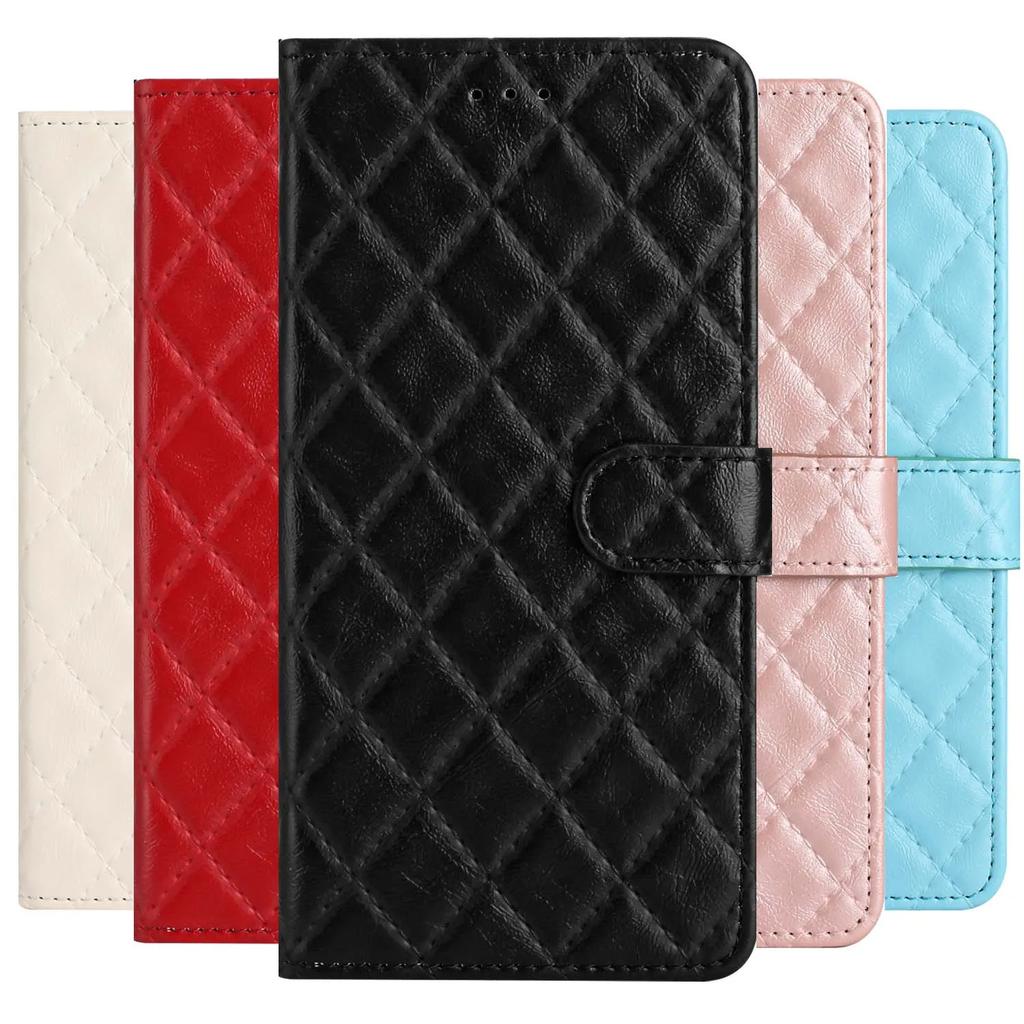 Wallet Small Fragrance Flip Leather Case For Huawei P50 P40 P30 P20 Pro Honor 200 90 70 50 10 Lite 20 Pro X7 X8 X30i X50i Cover