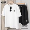 JEEP SPIRIT Men's 2025 Summer Short-Sleeve Tracksuit
