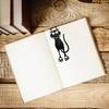 1/3/5/10Pcs 3D Hollow Kitten Bookmark Book Marks Clips Cat Shaped Book Page Marks Clip Set For Teachers Students Book Lovers