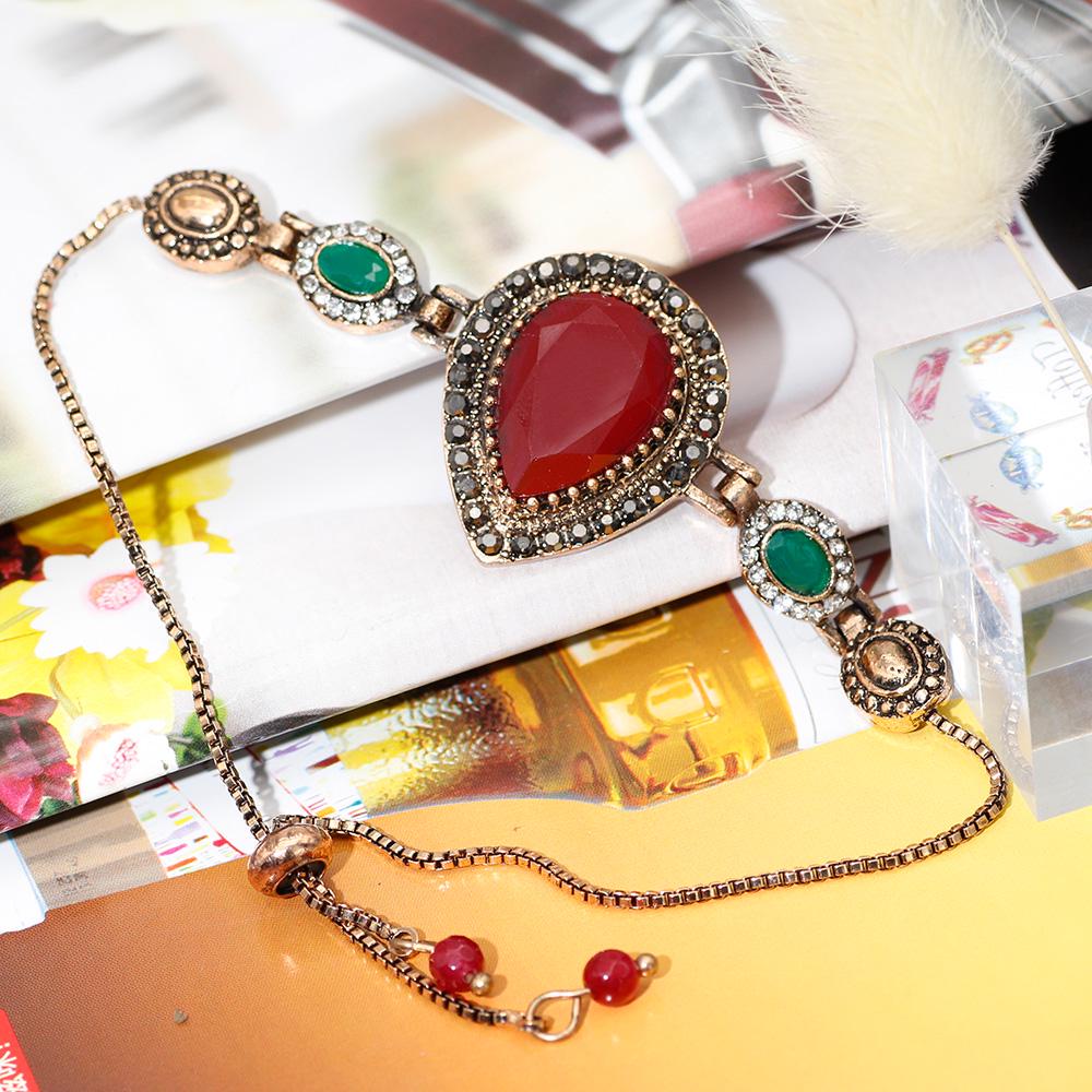 Retro zlatá farba náramok Turecké Vintage šperky pre ženy