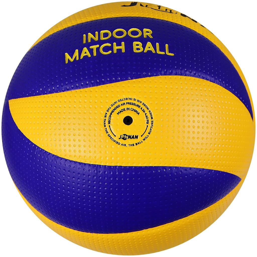 JPHNAN Professional Size Durable Official Microfiber Synthetic Leather Butyl Waterproof Internal International Standard Compliant Volleyball, 5,