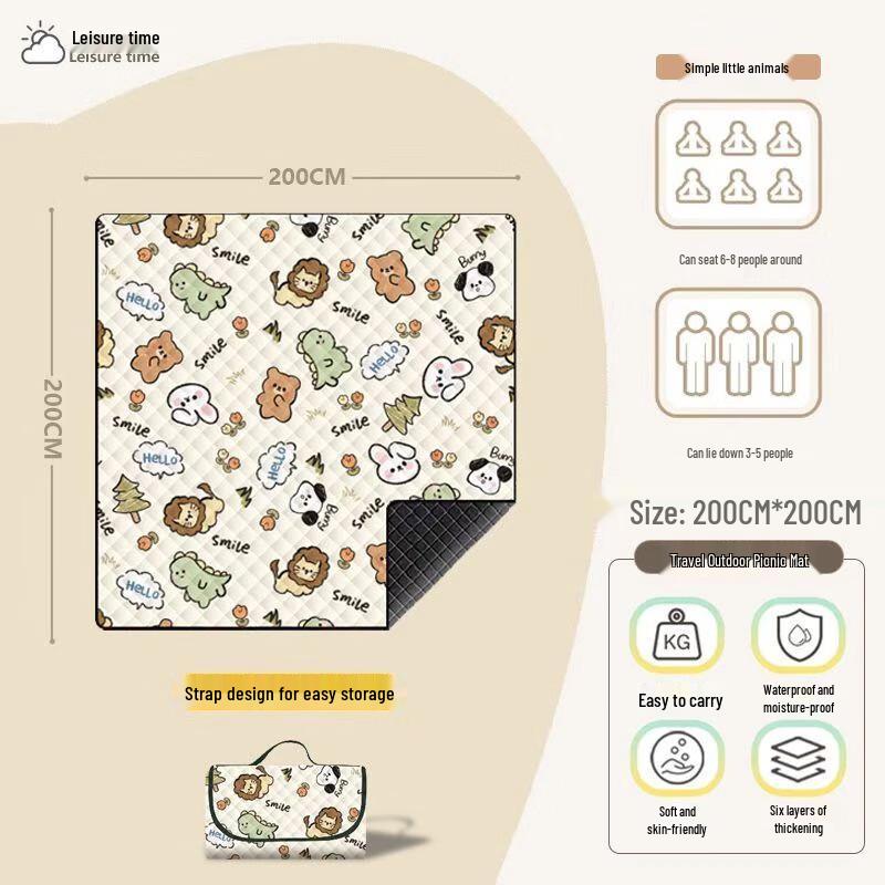 KarLot Ultrasonic Waterproof Picnic & Camping Mat 150*200