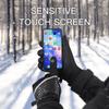 Winter Gloves Warm Touchscreen Full Finger Cycling Gloves Waterproof Sport Gloves Bike Skiing Motorcycle Riding Hiking Gloves
