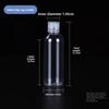 Plastic Cosmetic Bottles With Flip Butterfly Cap For Travel And Storage