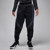Jordan Pantaloni Sportivi da Uomo in Maglia Tessuta a Vita Media con Coulisse Design Color Block Pantaloni Neri FN5851-010