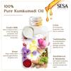 SESA Kumkumadi Gesichtsöl 15ml Für Strahlende, Leuchtende Haut Hydratation Anti-Aging Aufhellendes Serum Für Fahle, Trockene Haut Alle Hauttypen
