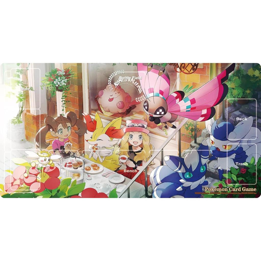 Trading Card Game Sword Shield Rubber Playmat Serena Pokémon & -