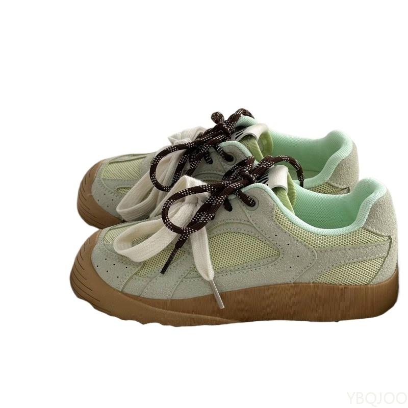 Retro board shoes for women in spring autumn versatile shoes simple comfortable breathable niche student casual board shoes