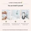304 Stainless Steel Transparent Faucet Water Purifier with Ultrafiltration and Ceramic Descaler for Direct Drinking.