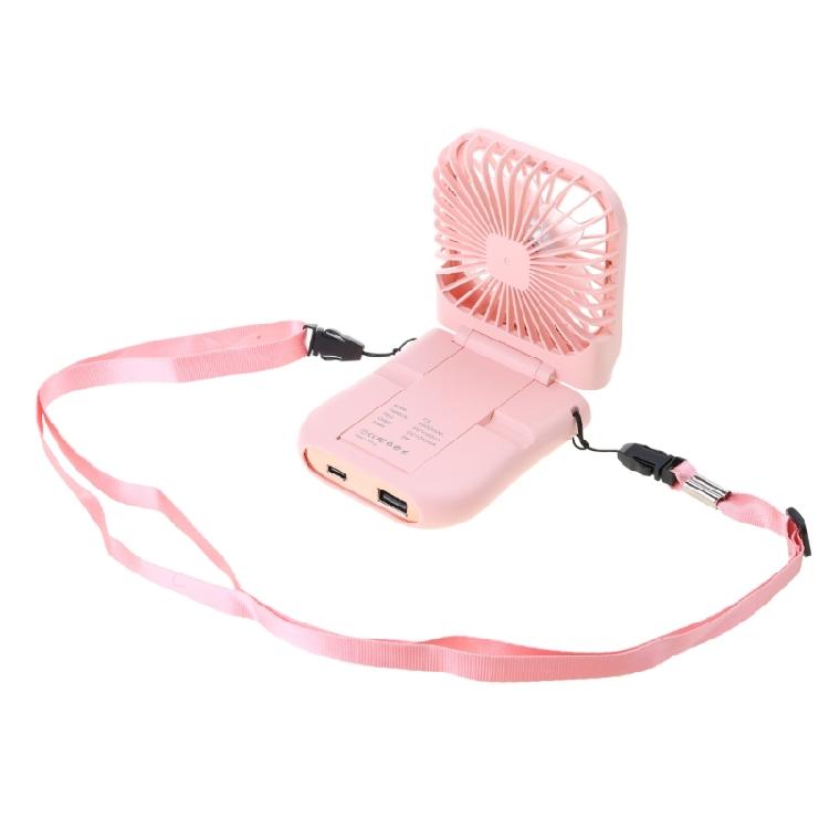 Small Battery Operated Fan,5 in 1 as Power Bank,Phone Holder,Handheld Fan,Desk Fan, USB Rechargeable Hand Fans