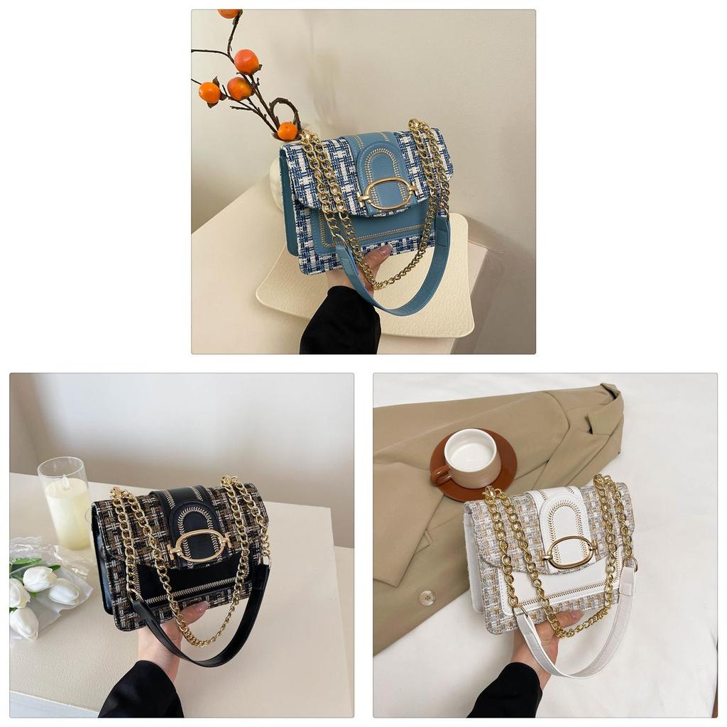 Vintage Pu Mini Box Bag With Top Flap Closure For Casual Outings