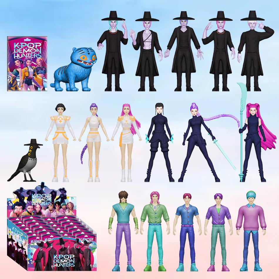 K-pop Demon Hunt blind box series Figure Model Toy Cartoon Gaming Peripherals Desk Decoration Halloween/Christmas for Kid GiftK