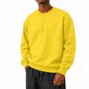 Herren Farbe Lässiger Lockerer Pullover Sweatshirt