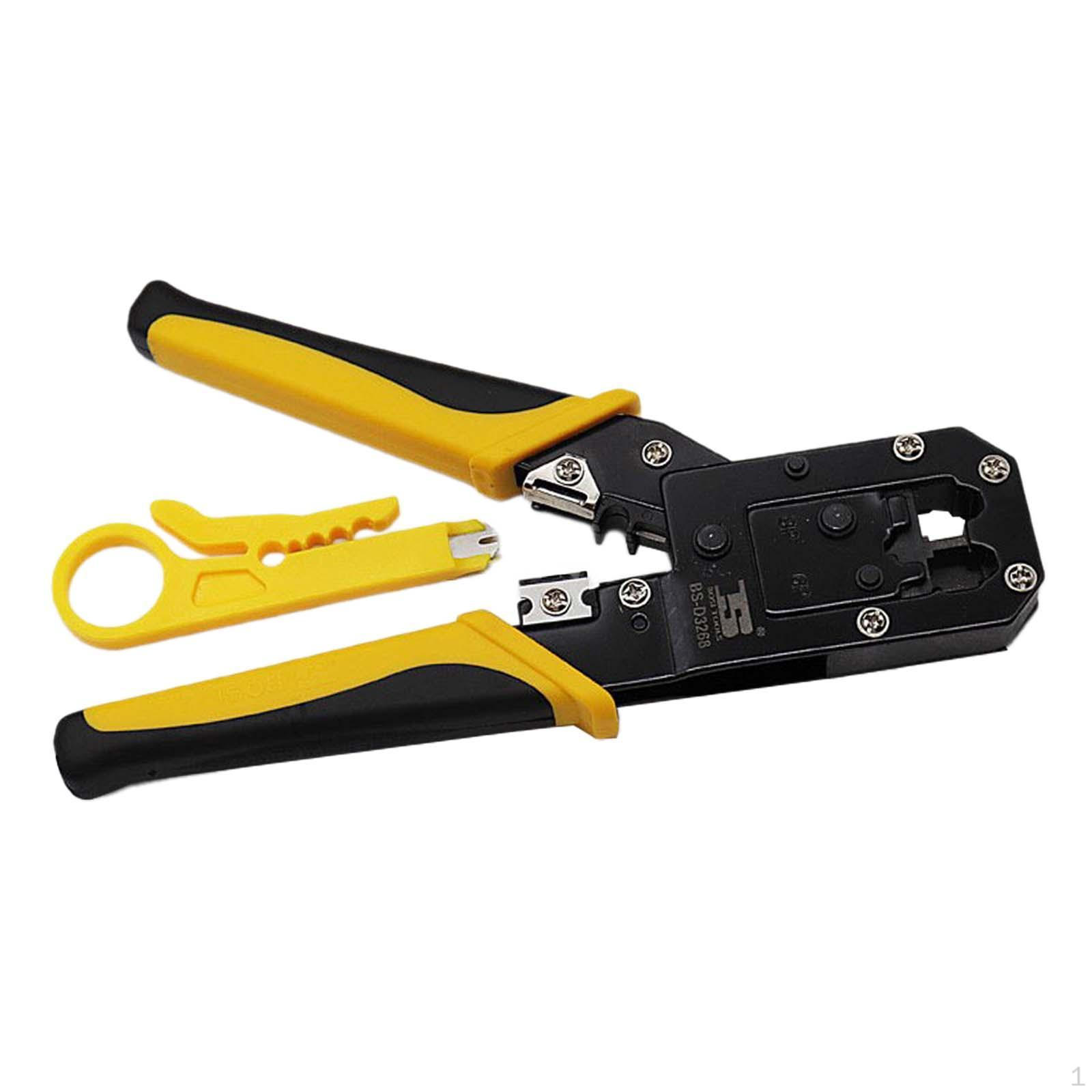 

Клещи для сетевых кабелей и телефонных кабелей для обжима дома