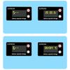 Digital Voltmeter Gauge with Color Screen for DC 8-100V LCD Display Lithium Lead-acid Battery Status Indicator for E-bik