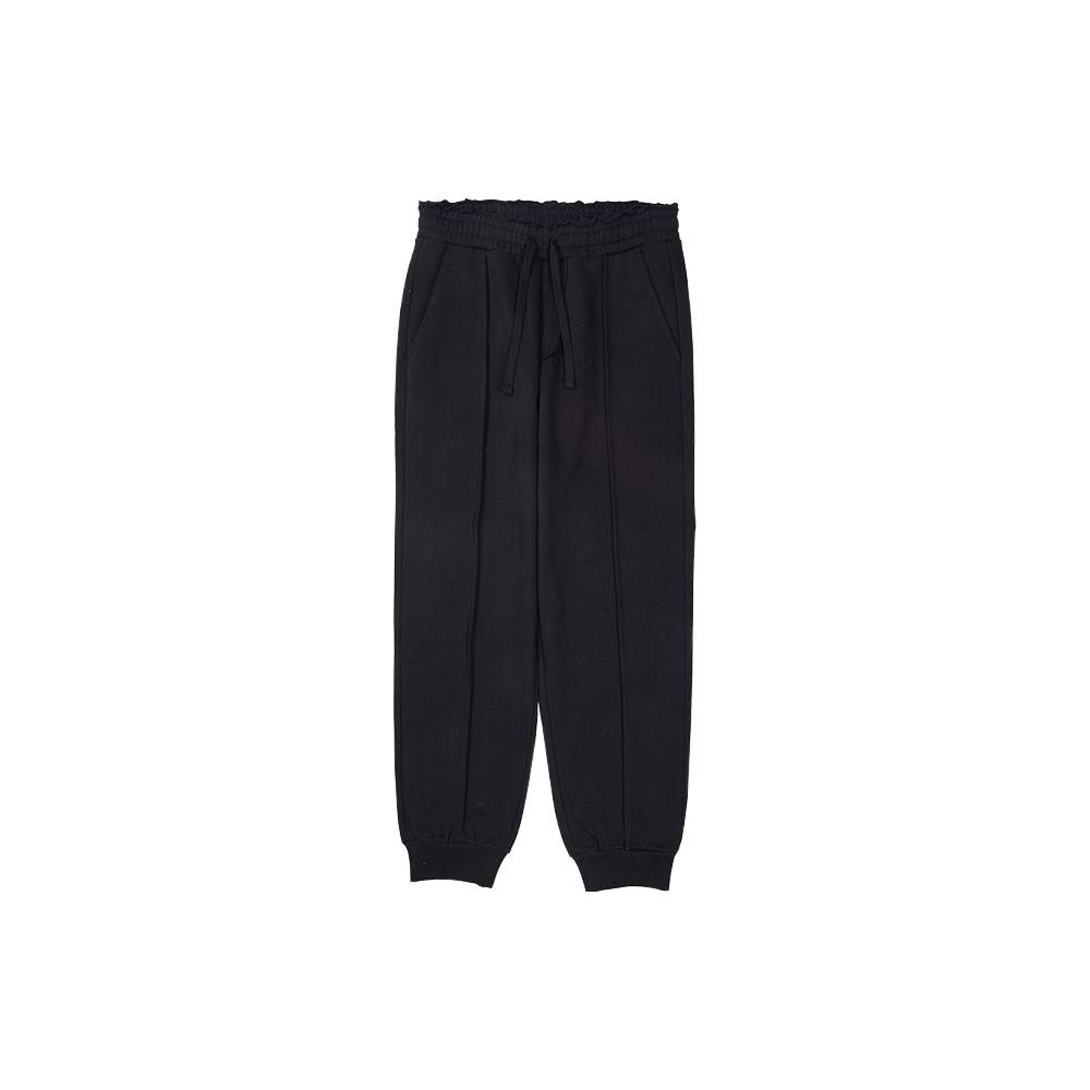 New Era Oversized Long Solid Color Elastic Cuff Knitted Sports Pants Unisex bottoms 13560520