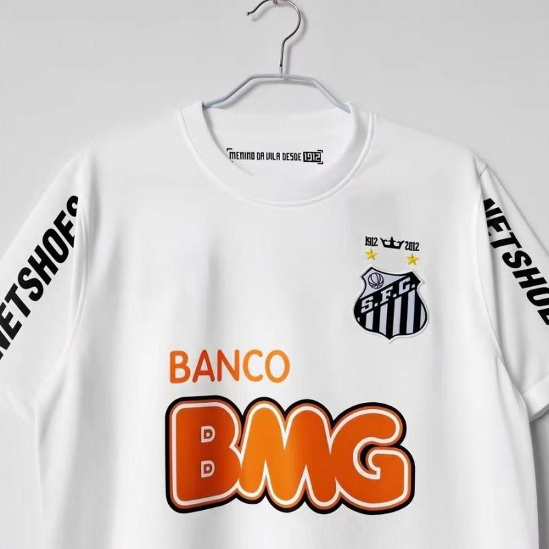 2012-13 Santos FC Home Away Third Jersey Neymar Jr 11 Retro Soccer Shirt Adult Short Sleeve