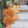 10pcs Autumn Artificial Flowers for Vase Home Christmas Decor Fake Plants Wreath Outdoors Wedding Bouquet Party Decoration