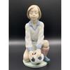 Used [Good Condition] Lladr Team Player Soccer Girl Figurine [141]
