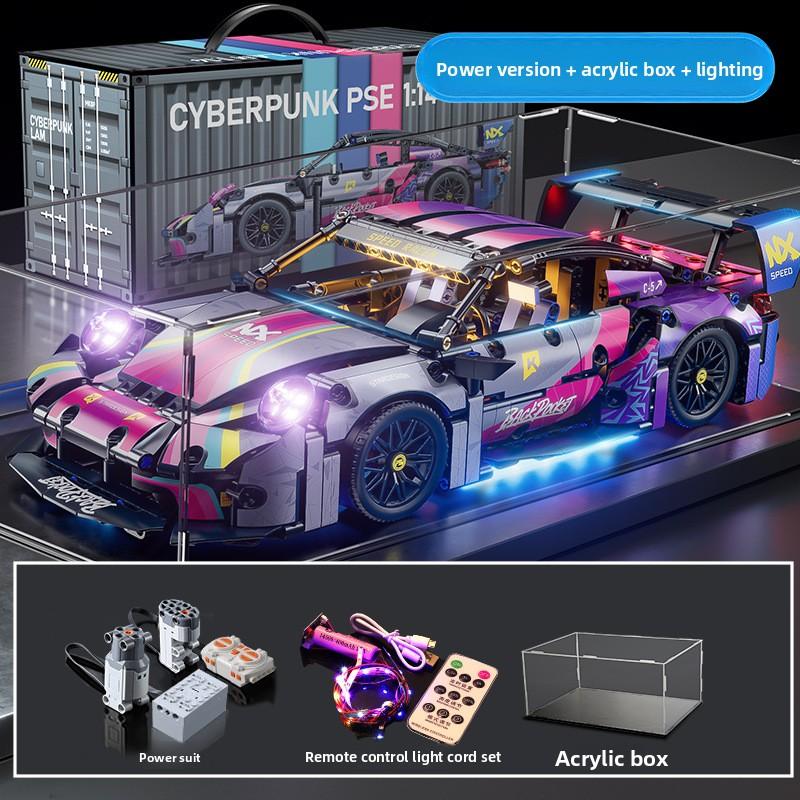 

Сумісний з Lego Іграшки на радіокеруванні Конструктор Автомобіль Збірка Суперкар Дитячі іграшки Модель гоночного автомобіля Дрібні деталі