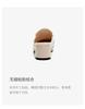 Soft Leather Bag Head Slippers Medium Heel Summer New Outer Wear Half Heel Single Shoes