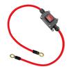 Interruptor em Linha para Fio DC12V Interruptor de Fiação Dupla Face DPST DC12-24V 25A IP67 com Conexão Rápida Liga/Desliga/D