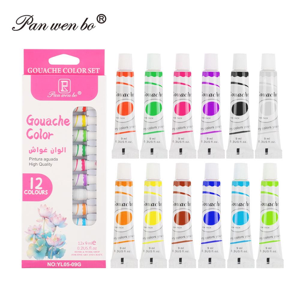 25ml Acrylic Paint Set for Textiles, Glass, and Watercolor Art Projects